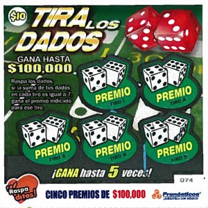 Sorteo Tira los Dados