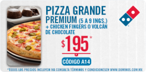 Promociones Domino's Pizza